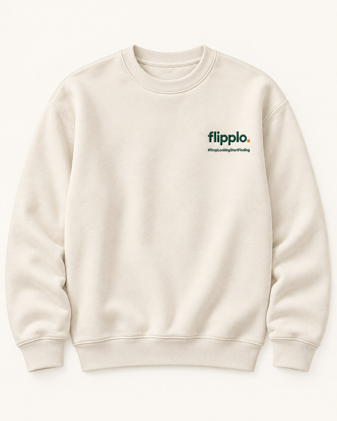 Flipplo Sweatshirt cremeweiss, Grösse M, neu mit Etikett